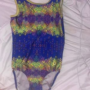 Plum gymnastics leotard